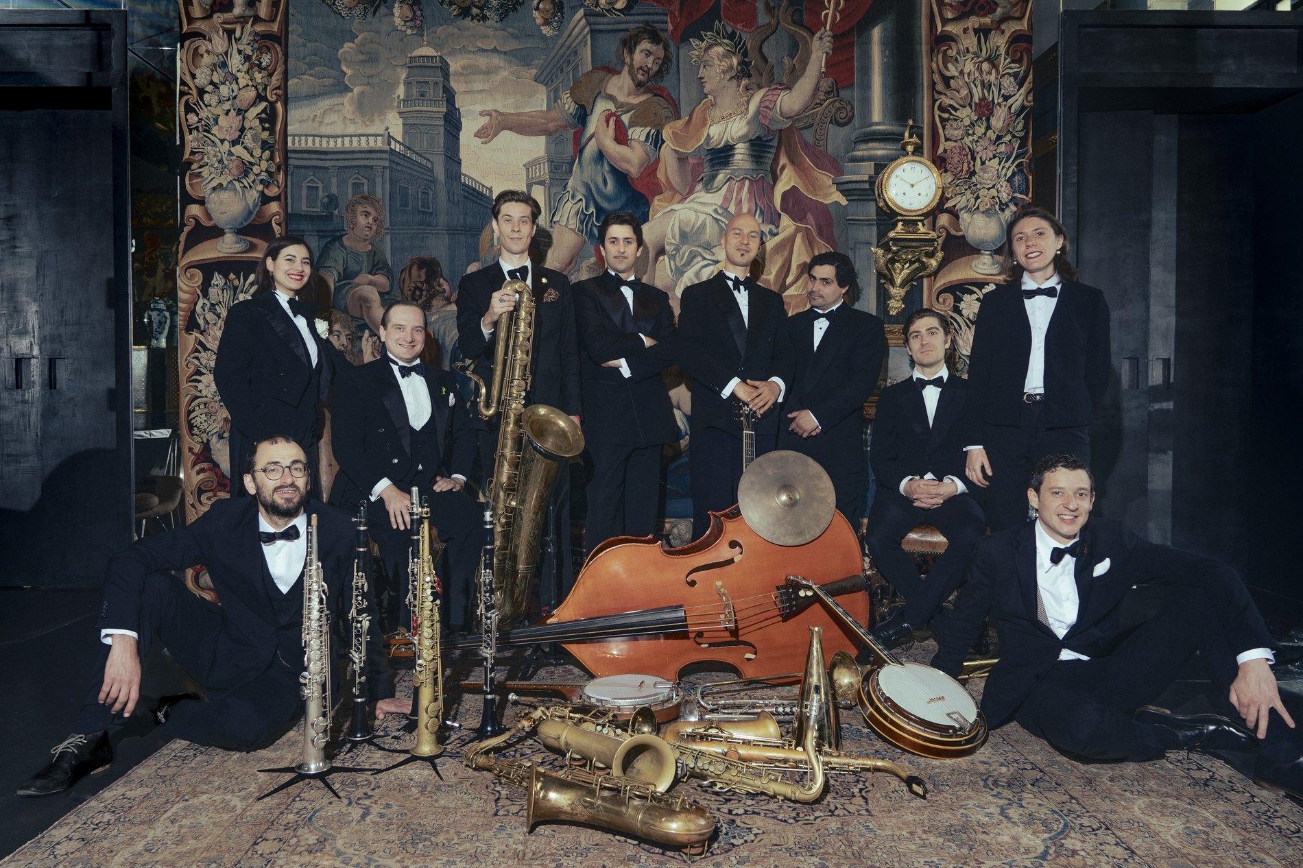 Serpentine Orchestra au complet